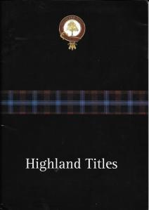 Highland Titles 02